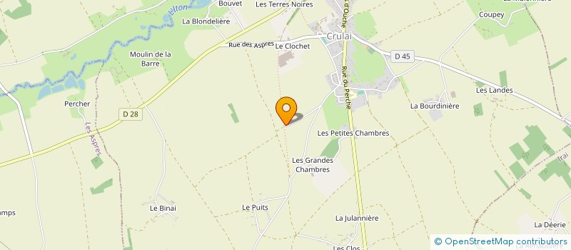 localisation de l'entreprise MONSIEUR NOEL ROULIN à CRULAI