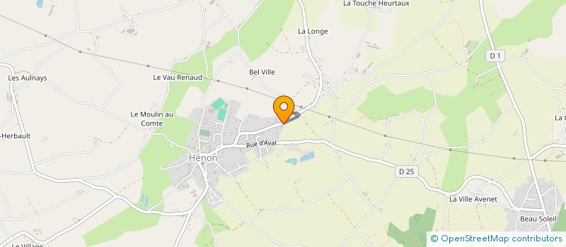 localisation de l'entreprise MONSIEUR NOEL ROUTIER  HENON