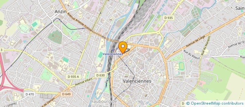 localisation de l'entreprise MONSIEUR NOEL RUELLE à VALENCIENNES