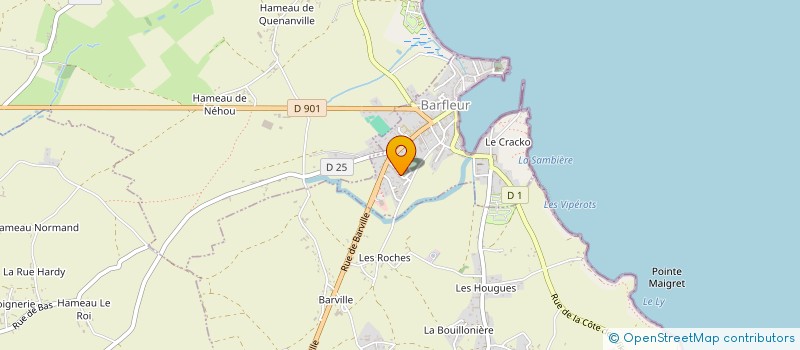 localisation de l'entreprise MONSIEUR NOEL SAIVE  BARFLEUR