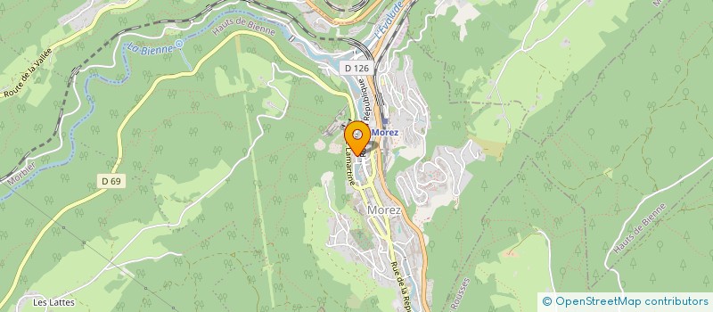 localisation de l'entreprise MONSIEUR NOEL SALVI à HAUTS DE BIENNE