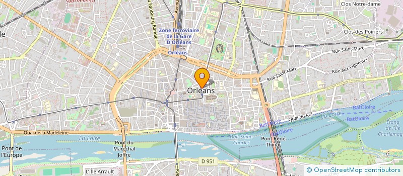 localisation de l'entreprise MONSIEUR NOEL SAUSER à ORLEANS