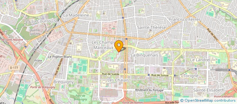 localisation de l'entreprise MONSIEUR NOEL SAUTIER  RENNES