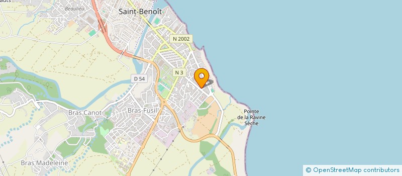 localisation de l'entreprise MONSIEUR NOEL SAUTRON  SAINT-BENOIT