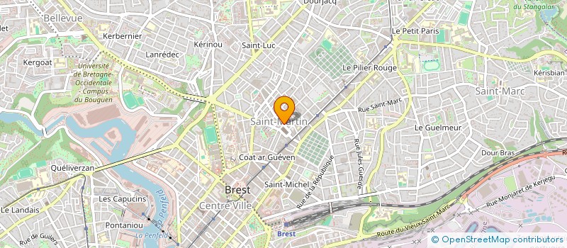 localisation de l'entreprise MONSIEUR NOEL SENE à BREST