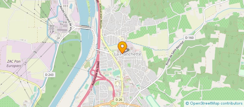 localisation de l'entreprise MONSIEUR NOEL SEVE  BOLLENE