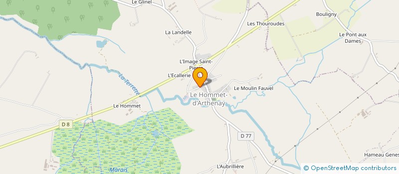 localisation de l'entreprise MONSIEUR NOEL TAHOT  GRAIGNES-MESNIL-ANGOT