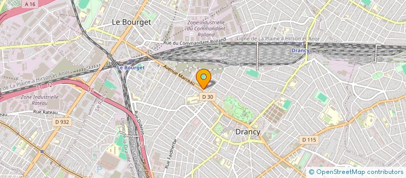 localisation de l'entreprise MONSIEUR NOEL TREVOU à DRANCY