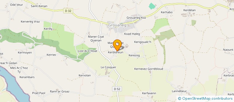 localisation de l'entreprise MONSIEUR NOEL UGUEN à PLOUGUERNEAU
