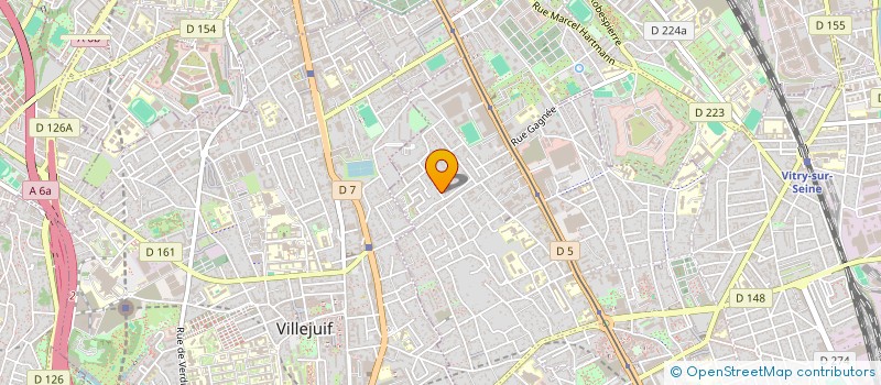 localisation de l'entreprise MONSIEUR NOEL VARGHESE  VITRY-SUR-SEINE