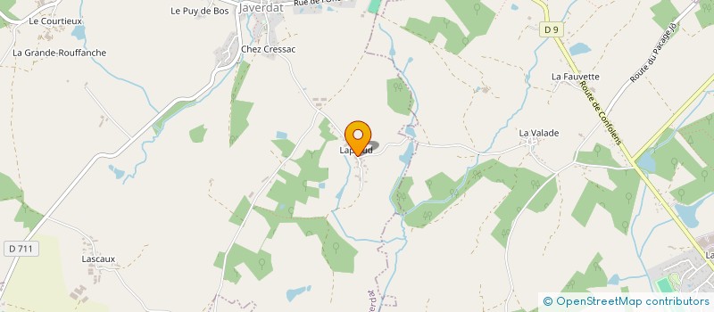 localisation de l'entreprise MONSIEUR NOEL VERGNAUD à JAVERDAT