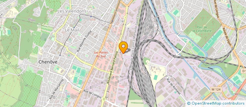 localisation de l'entreprise MONSIEUR NOEL VERRY à CHENOVE