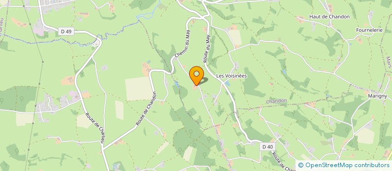 localisation de l'entreprise MONSIEUR NOEL VILLARS  SAINT-HILAIRE-SOUS-CHARLIEU