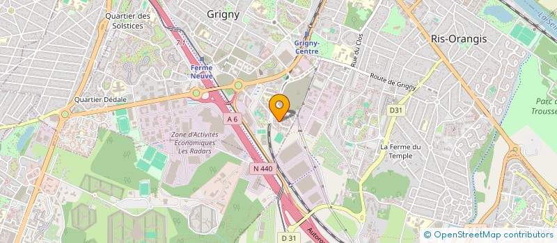 localisation de l'entreprise MONSIEUR NOEL YOUMBI à GRIGNY
