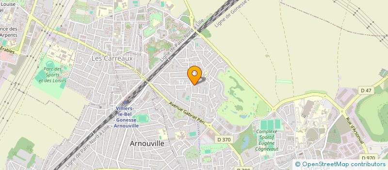 localisation de l'entreprise MONSIEUR NOEL ZEREN à GONESSE