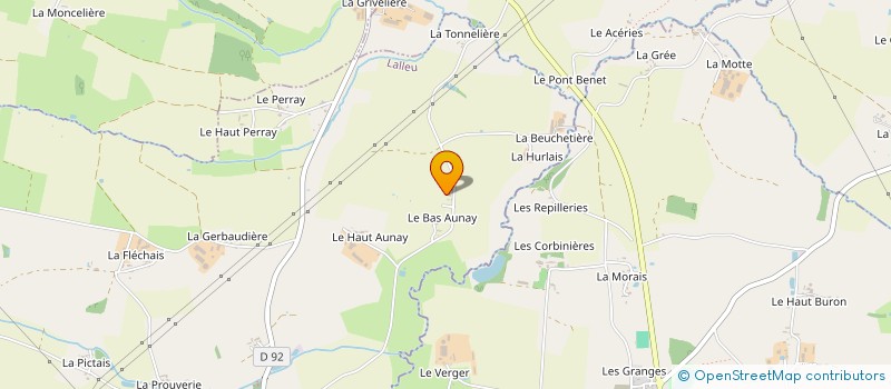 localisation de l'entreprise MONSIEUR NOELLE ADAM  LALLEU