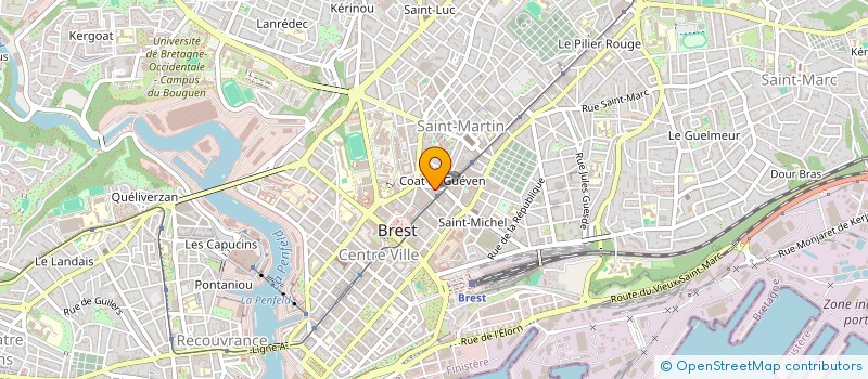 localisation de l'entreprise MONSIEUR NOELLE SIZUN à BREST