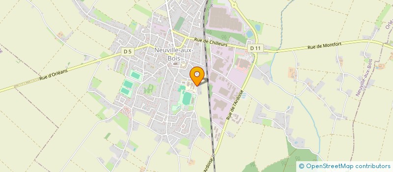 localisation de l'entreprise MONSIEUR NOEMIO DA SILVA à NEUVILLE-AUX-BOIS