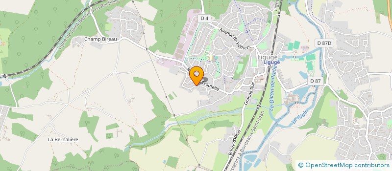 localisation de l'entreprise MONSIEUR NOHA PINEAU  LIGUGE