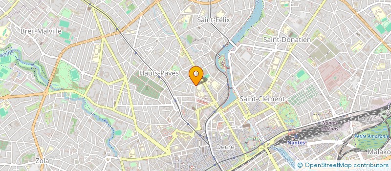 localisation de l'entreprise MONSIEUR NOHALN LOHEZIC OLIVER  NANTES