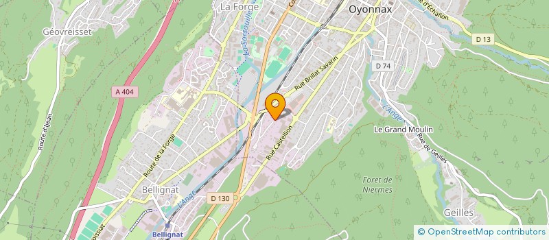 localisation de l'entreprise MONSIEUR NOHAM AMAZIAN à OYONNAX