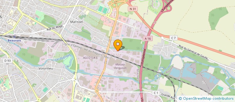 localisation de l'entreprise MONSIEUR NOHAM GATT  BEAUVAIS