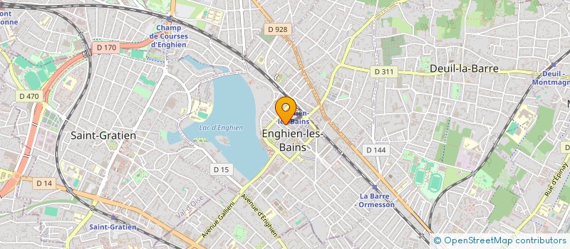 localisation de l'entreprise MONSIEUR NOHAM HAMANI  ENGHIEN-LES-BAINS