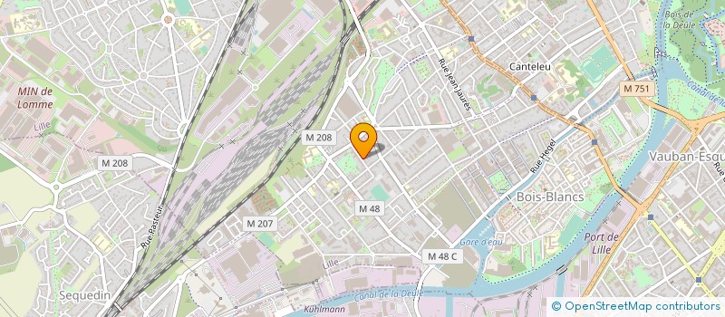 localisation de l'entreprise MONSIEUR NOHAM HUCLIN à LILLE