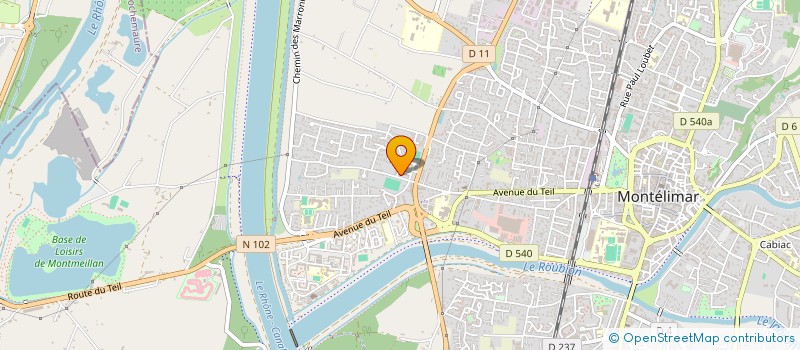 localisation de l'entreprise MONSIEUR NOHAME BABAI  MONTELIMAR