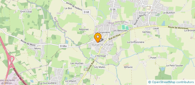 localisation de l'entreprise MONSIEUR NOHAN BAYLOT à BAGE-LE-CHATEL