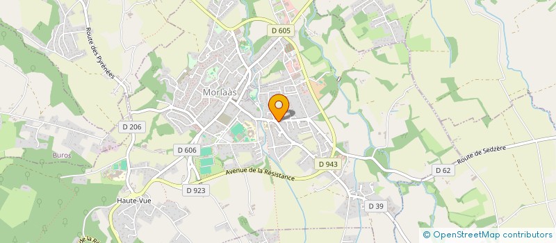 localisation de l'entreprise MONSIEUR NOHAN CARMESIM BRUNE  MORLAAS