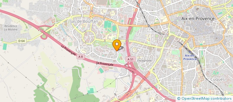 localisation de l'entreprise MONSIEUR NOHE BENHARIRA  AIX-EN-PROVENCE