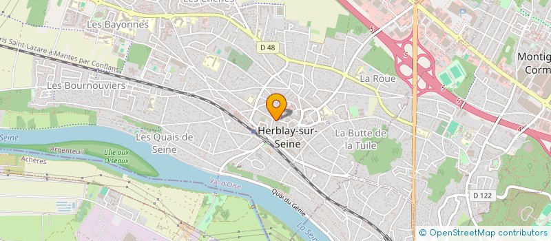 localisation de l'entreprise MONSIEUR NOHLAN GUEDRI BARTHELEMY  HERBLAY-SUR-SEINE