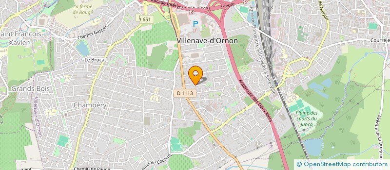 localisation de l'entreprise MONSIEUR NOHLAN LE BELLEC  VILLENAVE-D'ORNON