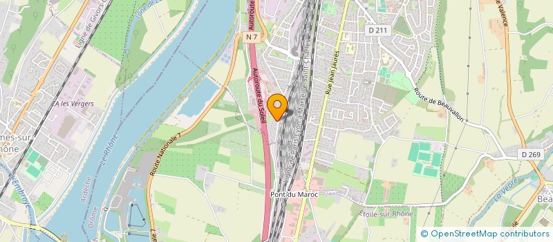 localisation de l'entreprise MONSIEUR NOLAN AGIER  PORTES-LES-VALENCE