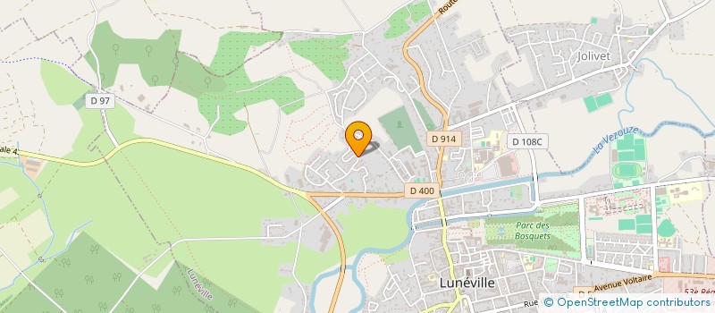 localisation de l'entreprise MONSIEUR NOLAN BARTHEL  LUNEVILLE