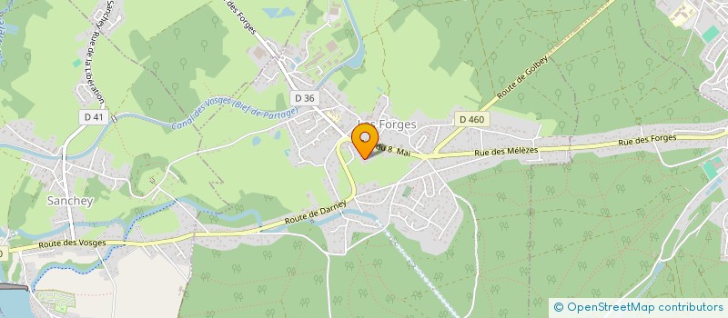 localisation de l'entreprise MONSIEUR NOLAN BRAULT DE BOURNONVILLE  LES FORGES