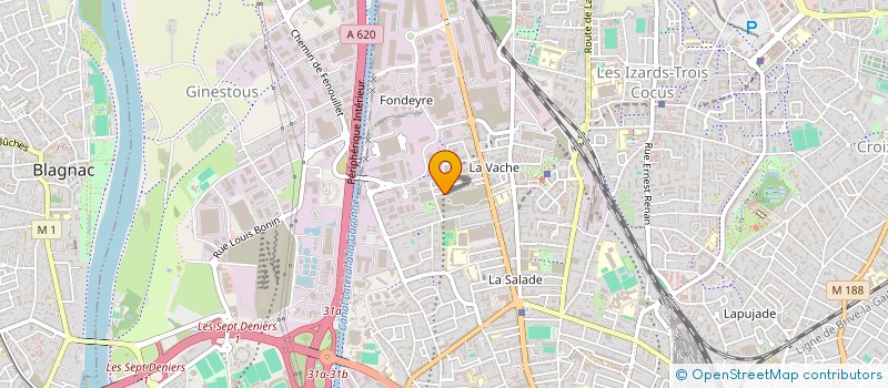 localisation de l'entreprise MONSIEUR NOLAN CHARNEQUE  TOULOUSE