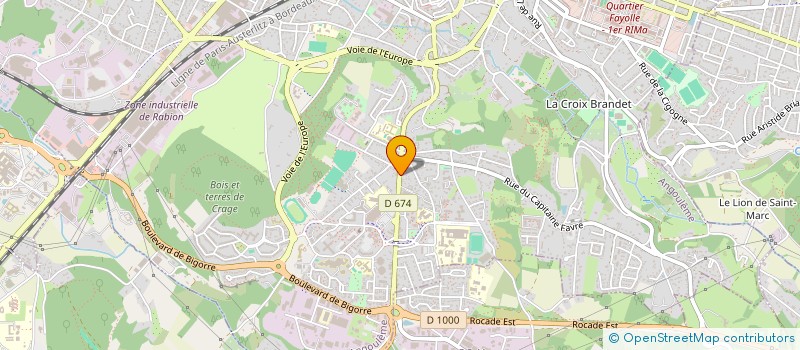 localisation de l'entreprise MONSIEUR NOLAN CORREARD à ANGOULEME