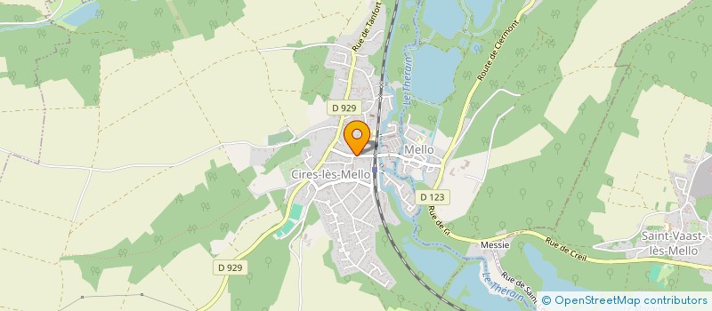 localisation de l'entreprise MONSIEUR NOLAN COVET  CIRES-LES-MELLO