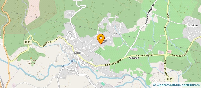 localisation de l'entreprise MONSIEUR NOLAN CURTY à LA MOTTE