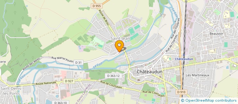 localisation de l'entreprise MONSIEUR NOLAN DE OLIVEIRA à CHATEAUDUN