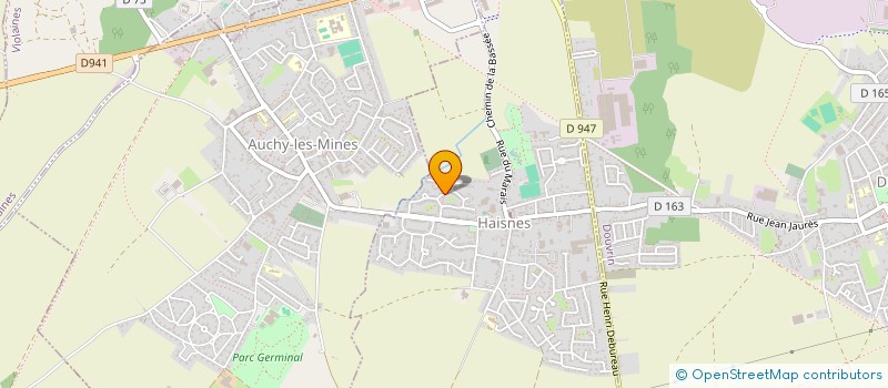 localisation de l'entreprise MONSIEUR NOLAN DUBOIS  HAISNES