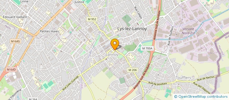 localisation de l'entreprise MONSIEUR NOLAN FASTRE  LANNOY