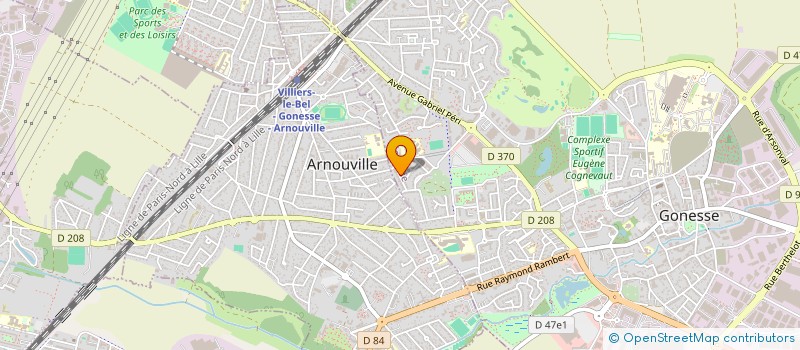 localisation de l'entreprise MONSIEUR NOLAN FERRAND  GONESSE