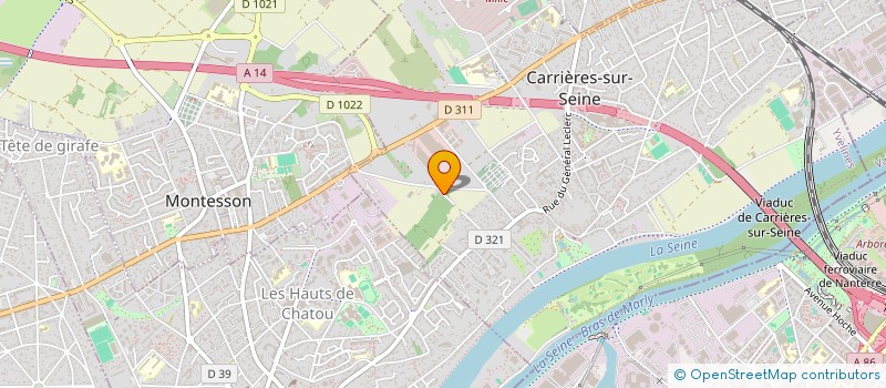 localisation de l'entreprise MONSIEUR NOLAN FLANQUART  CARRIERES SUR SEINE