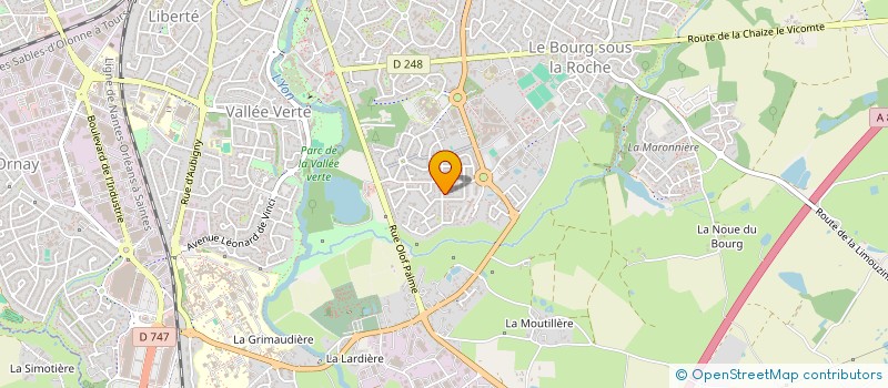 localisation de l'entreprise MONSIEUR NOLAN GROSSET  LA ROCHE-SUR-YON