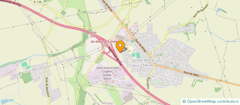 localisation de l'entreprise MONSIEUR NOLAN HOLLARD  SAINTE-MARIE-AUX-CHENES