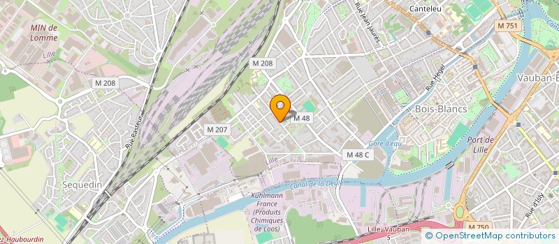 localisation de l'entreprise MONSIEUR NOLAN LEMAHIEU à LILLE