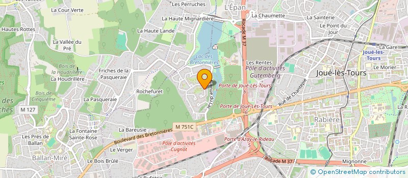 localisation de l'entreprise MONSIEUR NOLAN MAMOUNI  JOUE-LES-TOURS